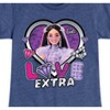 Girls' - Barbie - Love Extra Heart Fitted Short Sleeve Graphic T-Shirt - 2 of 4