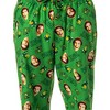 Elf The Movie Mens' Son of a Nutcracker! Tossed Film Sleep Pajama Pants Green - 3 of 4
