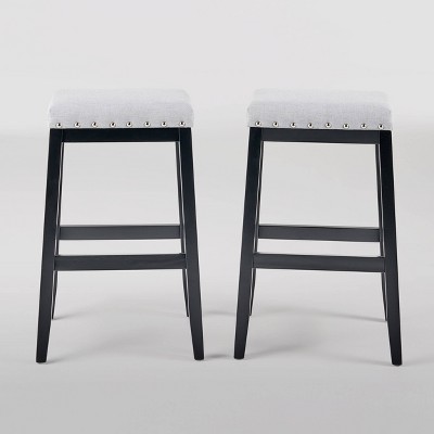 Set of 2 Greely Farmhouse Barstools - Christopher Knight Home