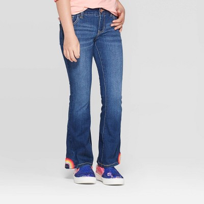 girls flare jeans