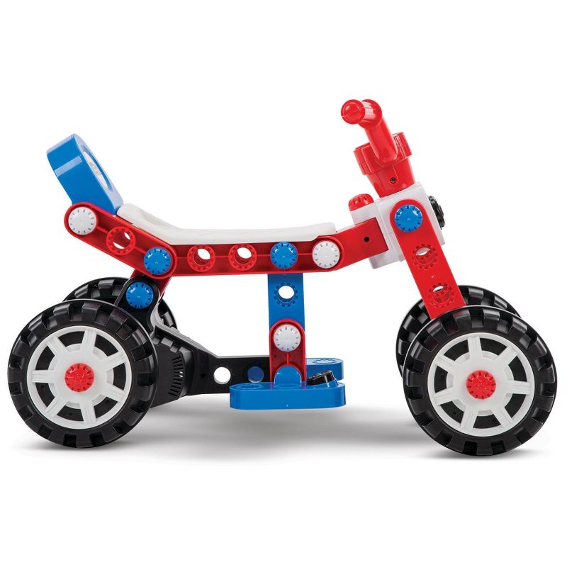 Huffy 6V 3-in-1 Boltz Quad Powered Ride-On - Red/White/Blue, 6 of 15