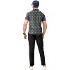 HAPPY BAY Mens Polo Shirts Short Sleeve Dri Fit Men's Summer Polos Shirt Moisture Wicking Collar Dress Tshirt Golf Shirts for Men - 3 of 4