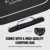 VEVOR Poker Table Top, 70 x 35 Inch Poker Mat for Table, 6-8 Players Foldable Poker Table Top with Carrying Bag, Folding Poker Table Topper, Black - 4 of 4