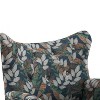 CAVINAS Button-Tufted Accent Chair with Oak Wood Legs,Plush Granular Velvet Upholstered Armchair,Lounge Chair for Living Room,Bedroom - 4 of 4