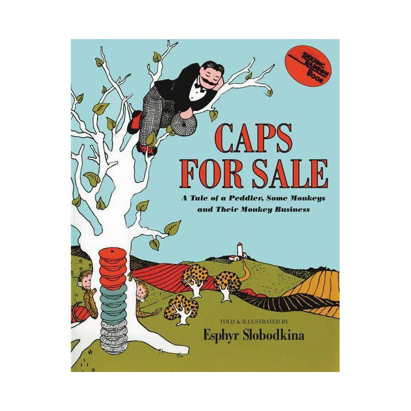 Caps for Sale - (Young Scott Books) by  Esphyr Slobodkina (Hardcover), 1 of 2