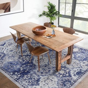 Area Rug 8x10,Rugs for Living Room & Bedroom,Bohemian Washable Rug with TPR Gripper - 1 of 4