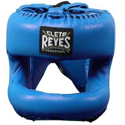 Cleto Reyes Redesigned Leather Boxing Headgear with Nylon Face Bar