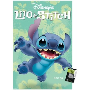Trends International Disney Lilo and Stitch - Tropical Feature Unframed Wall Poster Prints - 1 of 4