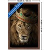 Trends International Reinders: Animals - Lion Boss Crown Framed Wall Poster Prints - 3 of 4