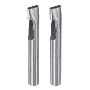 Unique Bargains Hardened Steel DIY Belt Watch Band Oval Hollow Leather Hole Punch - 1 of 4