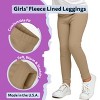 City Threads USA-Made Girls Soft Fleece Comfortable & Stylish Stretch Leggings for Toddlers/Kids - 3 of 4