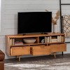 Cara Mid-Century Modern 3 Drawer TV Stand for TVs up to 65" - Saracina Home - 2 of 4