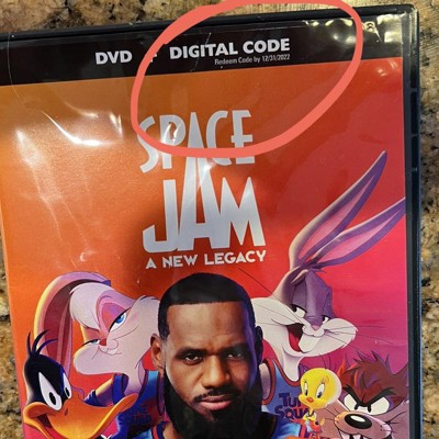 Space Jam A New Legacy dvd Digital Target