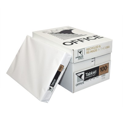 American Eagle Office 100% Recycled 11" x 17" Multipurpose Paper 20 lbs. 92 Brightness White