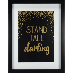 RoomMates Framed Wall Poster Prints Stand Tall - Gold - 1 of 4