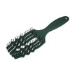 Unique Bargains Tangle Hair Brush Paddle Detangler for All Hair Types Black - 4 of 4