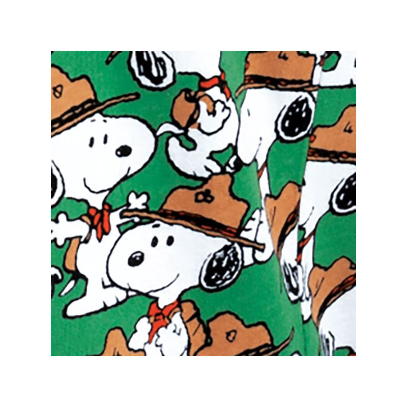 Collections Etc Peanuts Beagle Scout Snoopy Drawstring Lounge Pants, 4 of 5