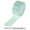 Unique Bargains Ribbons for Crafts Wide Satin Grosgrain for Wreaths & Crafts Polyester Cameo 866.14"x1.57" 1 Pc - 3 of 4