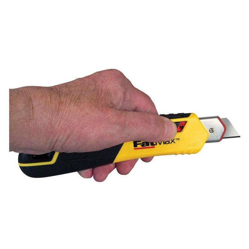 Stanley FatMax 7 in. Retractable Snap-Off Utility Knife Black/Yellow 1 pk, 4 of 7