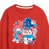 Boys' - Star Wars - Americana Stickers Long Sleeve Graphic T-Shirt - 2 of 4