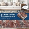 Modern Abstract Rug Non-Slip Kitchen Carpet Ultra-Thin Low Pile Hallway Runner with Non-Shedding Soft Foldable Design for Laundry Entrance - 4 of 4