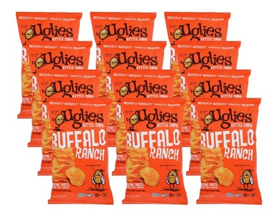 Uglies Buffalo Ranch Kettle Cooked Potato Chips - Case of 12/6 oz
