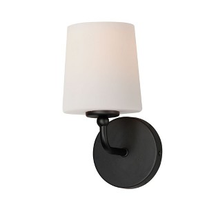 Maxim Lighting Bristol 1 - Light Wall Light in  Black - 1 of 4