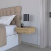NicBex 15.7 inch Wide Floating Nightstand with 1 Drawer,Wall-Mounted Side Table with Solid Wood Frame,Bedside Table for Bedroom,Living Room - 2 of 4