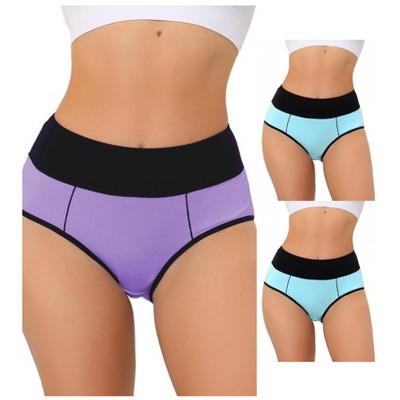2 light blue 1 bright purple