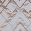 Ritz Grey and Rose Gold Wallpaper - 4 of 4