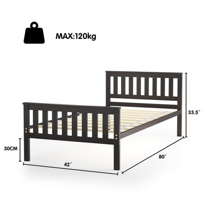 Wood Twin Bed Frame Target, Ikea Canada Twin Xl Bed Frame