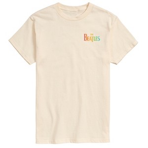 Men's - Beatles - Song Titles Collage Short Sleeve Graphic T-Shirt - 1 of 4