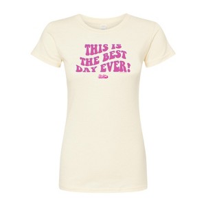 Women's - Barbie - Best Day Ever Fitted Graphic T-Shirt - 1 of 3