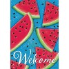 Watermelon Welcome Summer House Flag 28" x 40" Briarwood Lane - 3 of 4