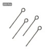 Unique Bargains DIY Craft Necklaces Bracelets Earrings Jewelry Making Iron 21 Gauge Eye Pins 200 Pcs - 3 of 4