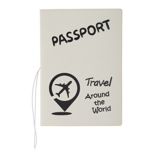 Unique Bargains Airplane Location Marker Passport Holder 1 Pc - 1 of 4