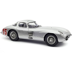 Mercedes-Benz 300 SLR "Uhlenhaut Coupe" #15 Sweden GP (1955) Limited Edition to 1000 pieces 1/18 Diecast Model Car by CMC - 1 of 4