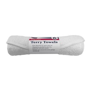 Paint USA Cotton Terry Terry Towels 14 in. W X 17 in. L 6 pk (Case of 12) - 1 of 1