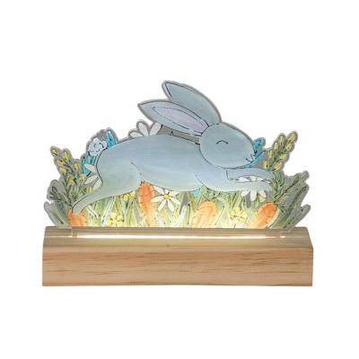 Transpac Light Up Acrylic Easter Bunny Home Decorations Easter