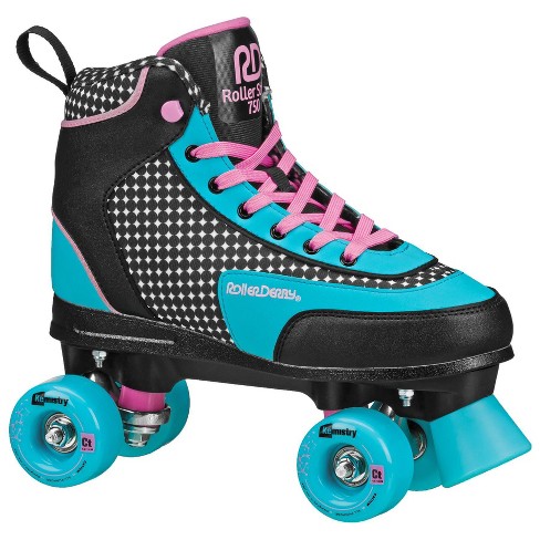 Roller Derby Pixie Hightop Adjustable Adult Women's Roller Skates Size 7-10  