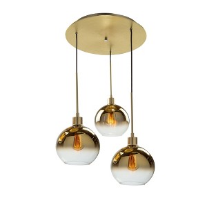 Artcraft Lighting Morning Mist 3 - Light Pendant in  Gold - 1 of 3