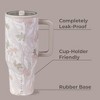 HydroJug Traveler - Water Bottle with Handle & Flip Straw - Leak Resistant Tumbler, Insulated, Stainless Steel & Rubber Base - 2 of 4
