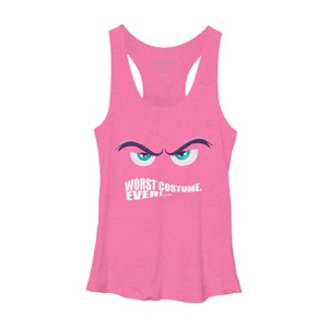 Women's Design By Humans Worst Costume Ever (Halloween) By Editive Racerback Tank Top - 1 of 3