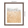 Kate and Laurel Framed Art Wild Fennel by Crystal Lynn Collins, 22x26, Florence Medium Brown - 2 of 4