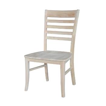 Set of 2 Cosmo Roma Ladderback Chairs - International Concepts