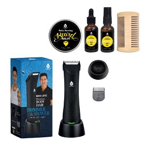 Pursonic Beard Grooming Kit and Mario Lopez Body Triimmer/Shaver - 1 of 3