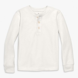 Primary Kids Fleece Pj Henley - 1 of 4