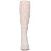 Memoi Girls "Heart To Heart" Flocked Opaque Fashion Tights - 2 of 4