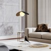 LNC Bromeia 1-Light 20" Modern Luxury Dome  Glass Pendant Lights, Gold with Opal Globe Glass - 4 of 4