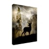 Trademark Fine Art - LightBoxJournal Mystic Deer Matted Framed Art - 4 of 4